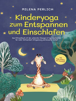 cover image of Kinderyoga zum Entspannen und Einschlafen